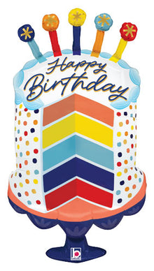 Coming Soon! Sliced Birthday Cake Shape