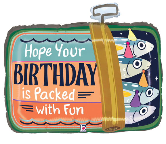Sardine Birthday Shape