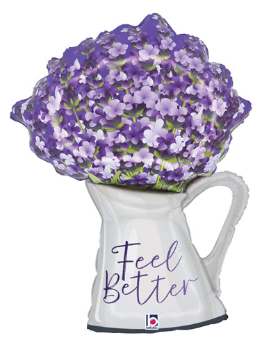 Feeling Better Lavender Pitcher Shape