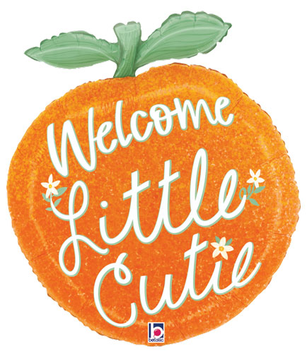 Welcome Little Cutie Foil Shape