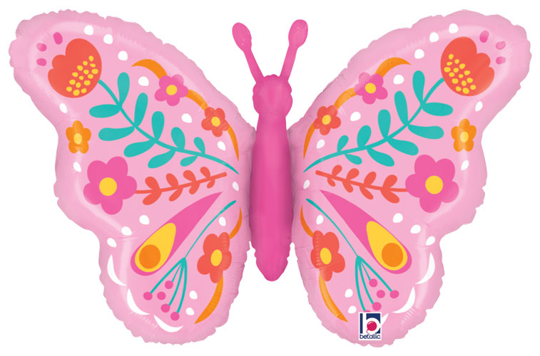 Coming Soon! Fun Folk Butterfly Shape