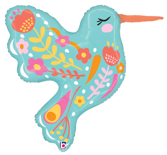 Coming Soon! Fun Folk Hummingbird Shape