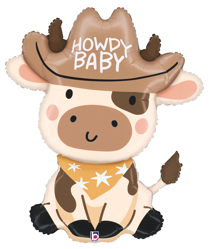 Coming Soon! Howdy Baby Cow Shape