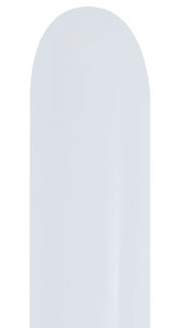 160B Pearl White Balloons