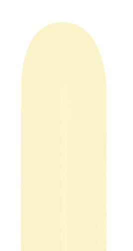 260B Pastel Matte Yellow Balloons