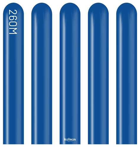 260K Standard Dark Blue Balloons