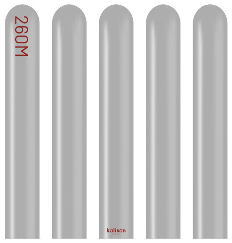 260K Standard Grey Balloons