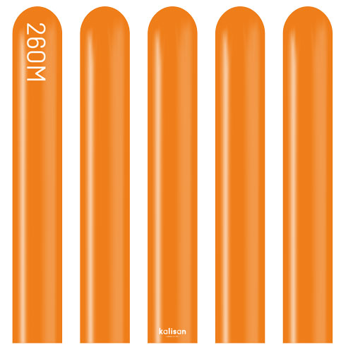 260K Standard Orange Balloons
