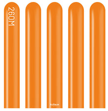 260K Standard Orange Balloons