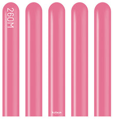 260K Standard Queen Pink Balloons