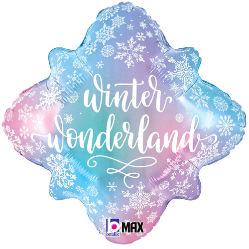 Snowflake Wonderland Foil Balloons