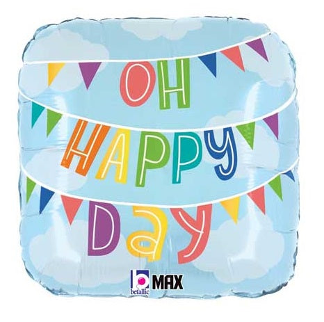 Oh Happy Day Foil Balloons