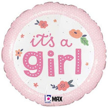 It's A Girl Foil Balloons