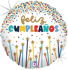 Velas de Estrellas Cumpleanos Foil Balloons