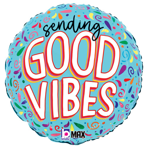 Sending Good Vibes Foil Balloons