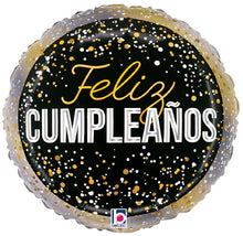 Cumpleanos Metalico Foil Balloons