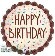 Birthday Chocolate Sprinkles Foil Balloons