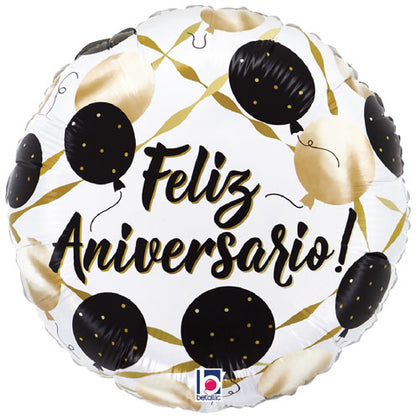 Fiesta de Aniversario Foil Balloons