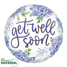 Get Well Soon Hydrangea Foil Balloons