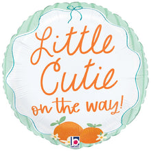 Little Cutie On The Way Foil Balloon