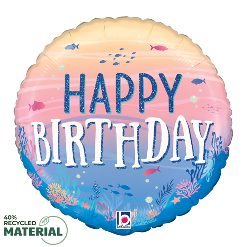 Coming Soon! Under the Sea Birthday Foil Balloons