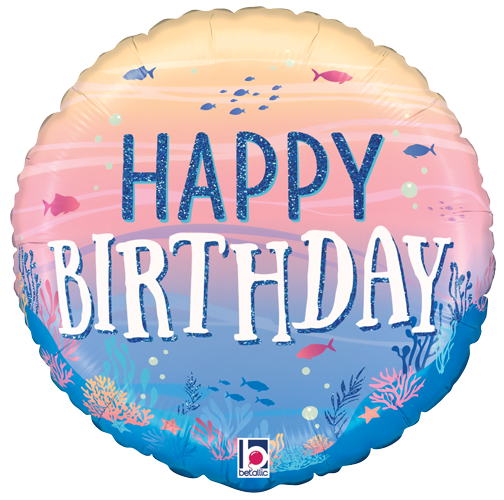 Coming Soon! Under the Sea Birthday Foil Balloons