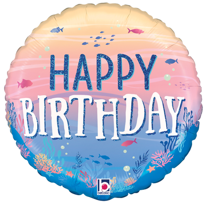 Coming Soon! Under the Sea Birthday Foil Balloons