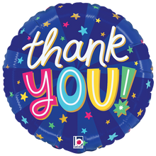 Coming Soon! Thank You Colorful Stars Foil Balloons