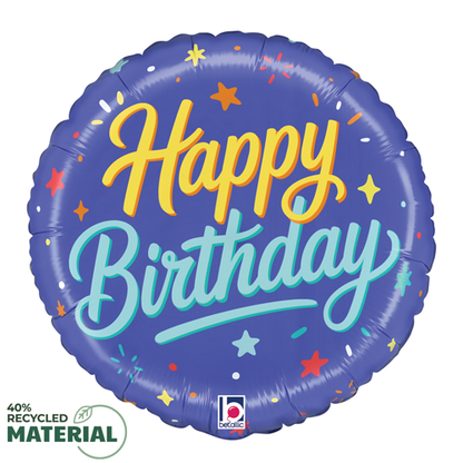 Coming Soon! Birthday Blue Celebration Foil Balloons