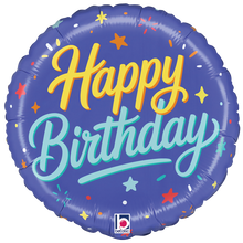 Coming Soon! Birthday Blue Celebration Foil Balloons