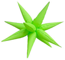 26 Inch Neon Green Starburst