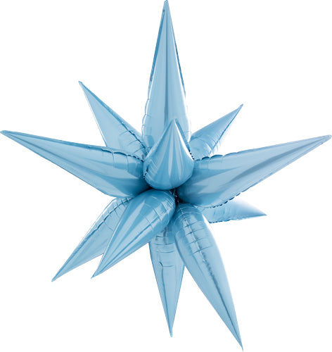 26 Inch Light Blue Starburst