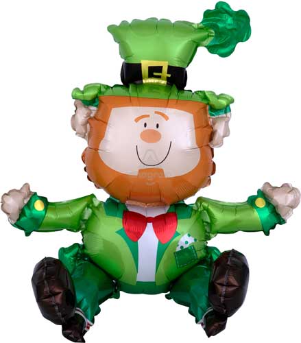 Sitting Leprechaun Air-Fill Shape
