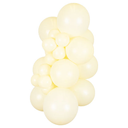 5” Macaron Pale Yellow Kalisan Balloons