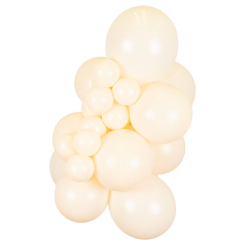 5” Macaron Pale Salmon Kalisan Balloons
