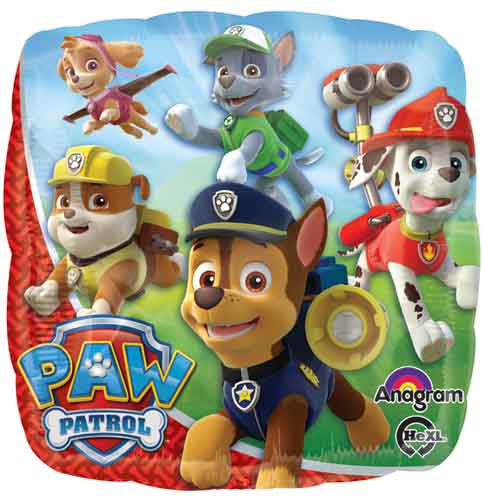 Paw Patrol Foil Balloons
