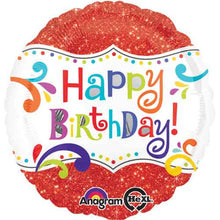 Birthday Sparkle Foil Balloons