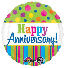 Anniversary Bright Foil Balloon