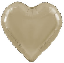 4 inch Champagne Deco Heart