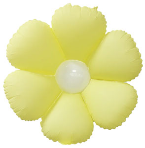 24 inch DecoFlower Yellow Daisy Shape