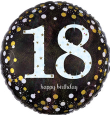 Sparkling 18th Birthday Foil Balloons