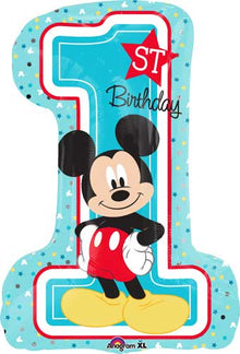 Mickey's 1st Birthday Balloon Shape