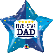 Five-Star Dad Foil Balloons