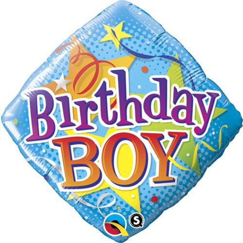Birthday Boy Foil Balloons