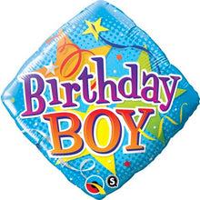 Birthday Boy Foil Balloons