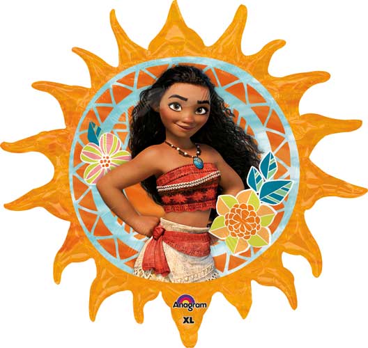 Moana Balloon Shape