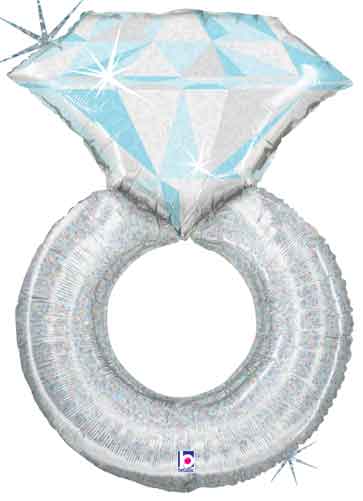 Platinum Ring Balloon Shape