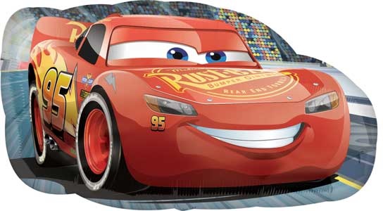 Cars Lightning McQueen Foil Balloons