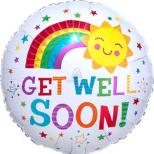Get Well Happy Sun Foil Balloons