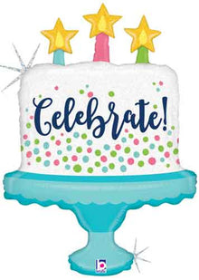 Celebrate Cake Balloon Shape